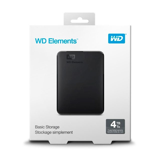 Disco Externo WD Elements 4TB USB 3.0