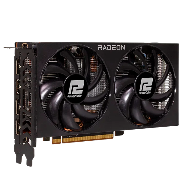 Placa de Video PowerColor Radeon RX 7600 Fighter 8GB GDDR6