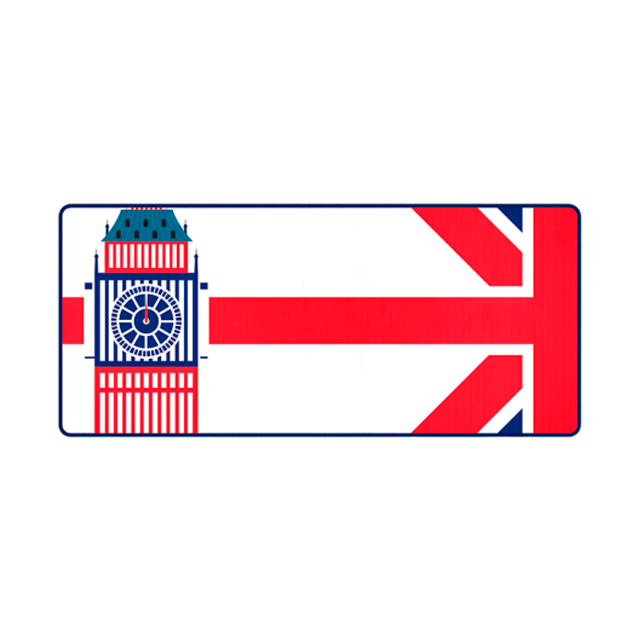 MOUSE PAD FANTECH MP905 VIBE LONDON TOUR XL (900X400MM) CONFORT CONTROL
