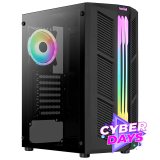 CYBER DAYS Gabinete Aerocool Prime Templado 1x12cm ARGB