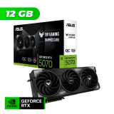 NAVIDAD PLACA DE VIDEO ASUS NVIDIA GEFORCE RTX 5070 TUF GAMING OC 12GB GDDR7