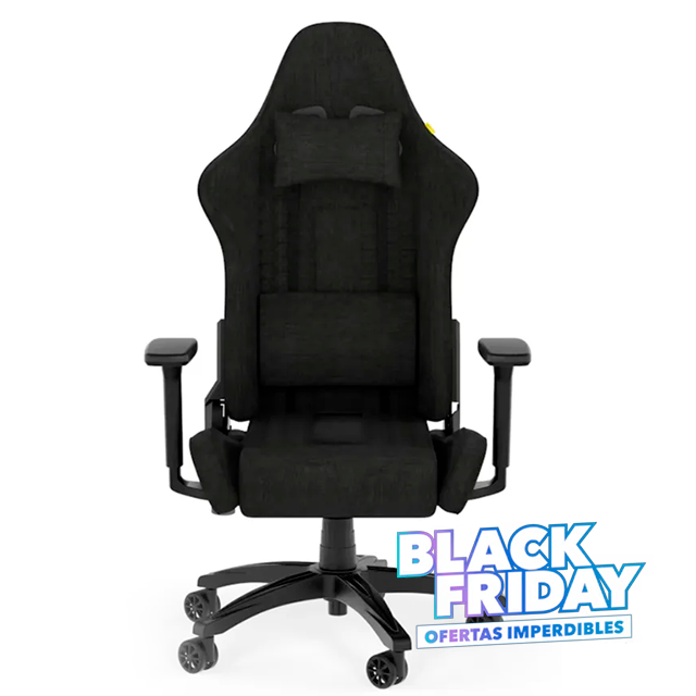 BLACK FRIDAY Silla Gamer Corsair TC100 Black/Black