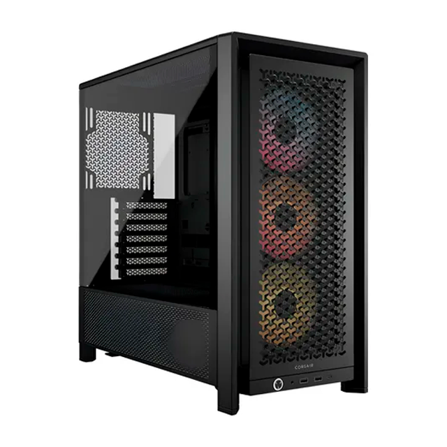 Gabinete Corsair 4000D FRAME RS Templado Black 3x120mm CC-9011312-WW
