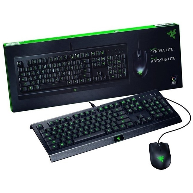 Kit Teclado y Mouse Razer (Teclado Cynosa Lite + Mouse Abyssus Lite) Español