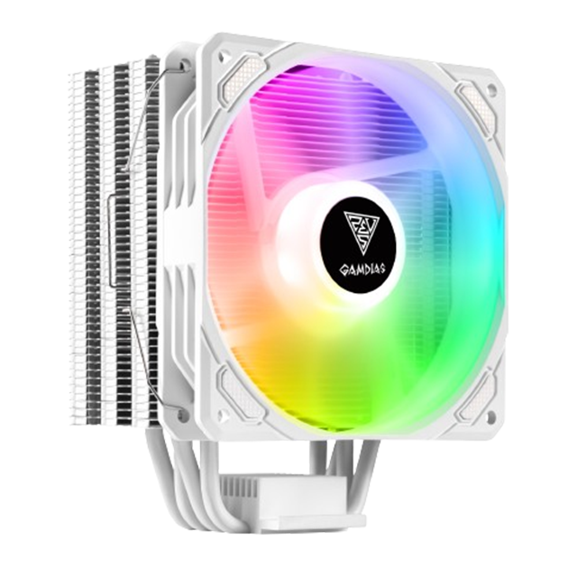 Cooler CPU Gamdias Boreas E1-410 White ARGB