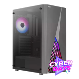 CYBER DAYS Gabinete Aerocool Delta Templado 1x12cm RGB