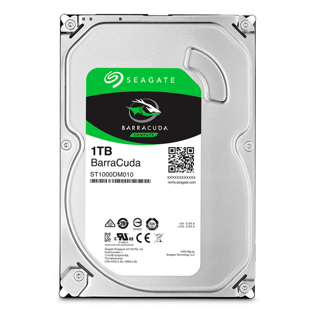 Disco Rígido PC 1Tb Seagate Barracuda SATA3