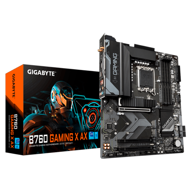 Mother Gigabyte B760 GAMING X AX DDR5 (12/13/14va Gen) LGA1700