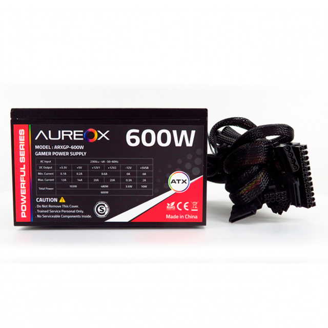 Fuente Aureox ARXGP-600 600W 