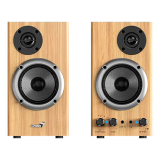 Parlantes Genius SP-HF520BT Pine Wood Bluetooth 3.5mm 20 Watts