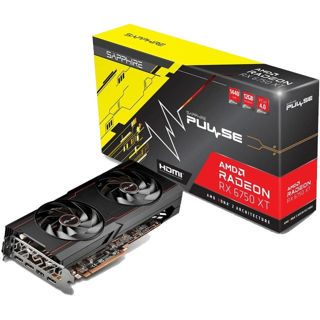 Placa de Video Sapphire Radeon RX 6750 XT PULSE 12Gb GDDR6