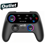 OUTLET Gamepad Joystick Raptor Apex Black PC/PS3/PS4 Wireless Bluetooth