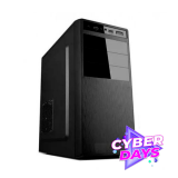 CYBER DAYS Gabinete con Fuente 600W Naxido Game Pro 600 70003B USB3