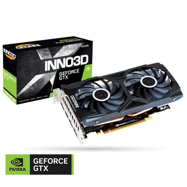 Placa de Video Inno3D NVIDIA GeForce GTX 1660 Super Twin X2 6GB GDDR6