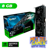 MES GAMER Placa de Video Palit NVIDIA GeForce RTX 5060 INFINITY 3 OC 8GB GDDR7