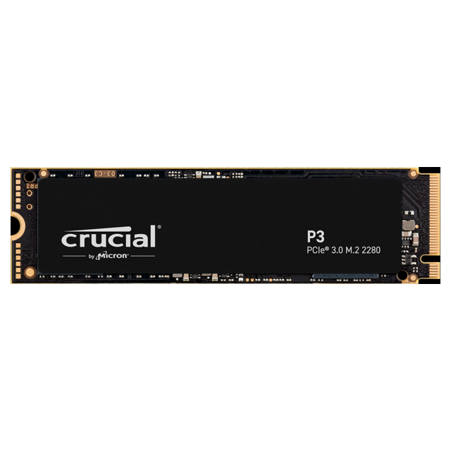 Disco SSD M2 Crucial 500GB P3 3500MB/S NVME CT500P3SSD8