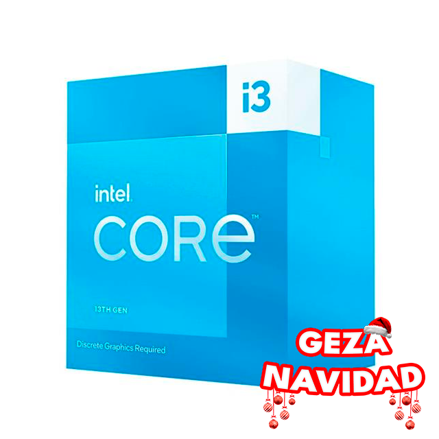 NAVIDAD Micro Intel Core I3 13100F 4 Núcleos / 8 Threads 4.5Ghz (13va Gen) LGA1700
