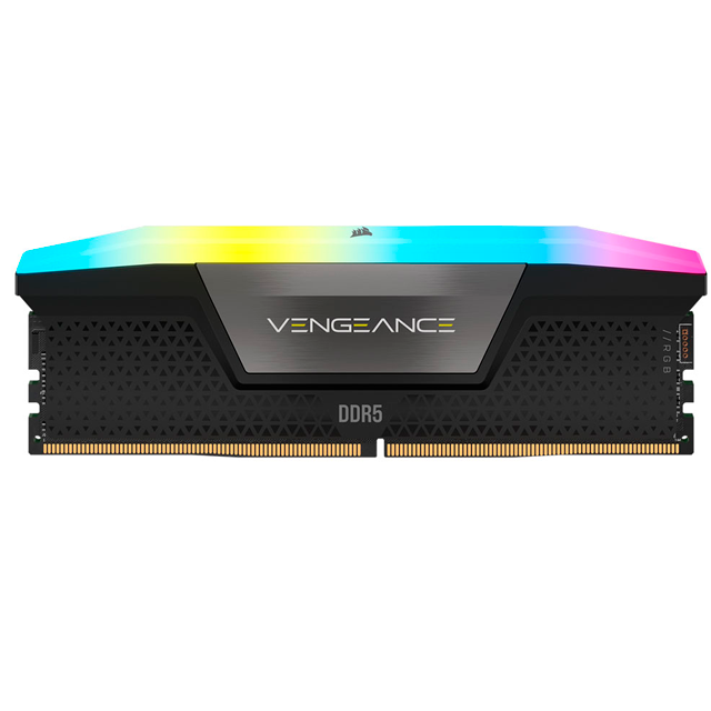 Memoria RAM Corsair 16Gb DDR5 5200Mhz Vengeance Black RGB