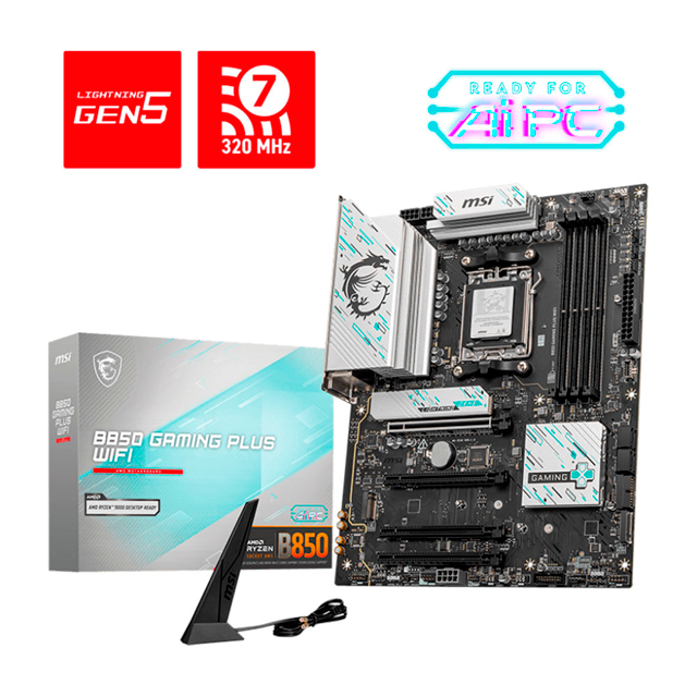 Mother MSI B850 GAMING PLUS WIFI AM5