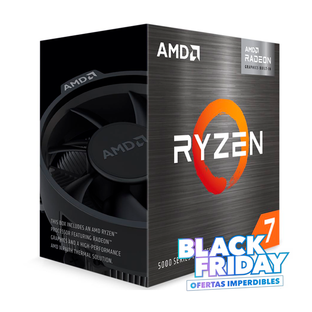 BLACK FRIDAY Micro AMD Ryzen 7 5700G - 8 Núcleos / 16 Threads + Radeon Graphics AM4