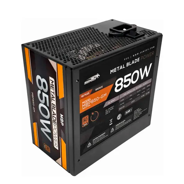 Fuente Sentey MBP850-GM 850W 80 Plus Bronze ATX 3.1 PCie 5.1