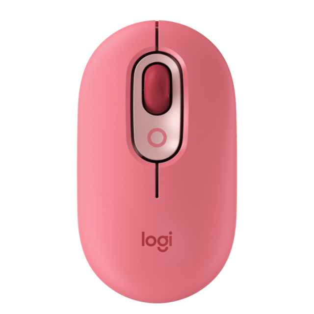 Mouse Logitech POP Coral Rose Wireless 910-006551