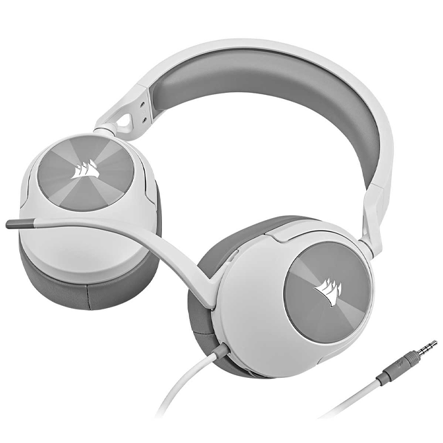 Auriculares Corsair HS55 Gaming Surround 7.1 White - Gezatek Computación