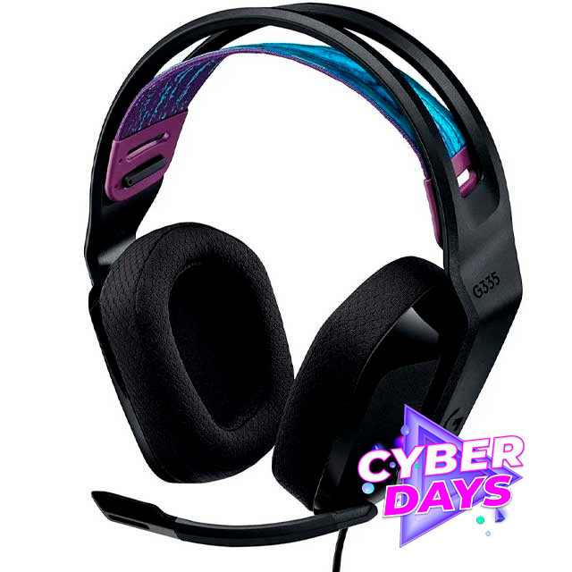 CYBER DAYS Auriculares Logitech G335 Black Stereo PC/PS4/XBOX/Switch