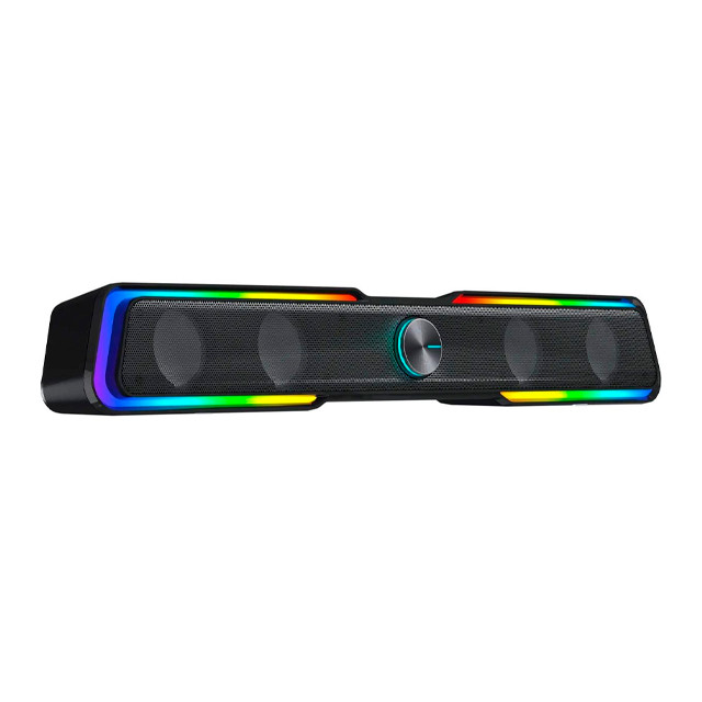 Barra de Sonido Fantech Beat Bar GS305 Black RGB 3.5mm/USB Bluetooth