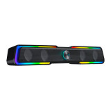 BARRA DE SONIDO FANTECH BEAT BAR GS305 BLACK RGB 3.5MM/USB BLUETOOTH