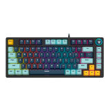 TECLADO FANTECH ATOM81 MK875V2 RGB MIZU NAVY MECÁNICO 75% SWITCH ROSIE