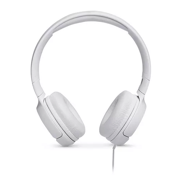 Auriculares JBL Tune 500 Blanco C/Micrófono Miniplug