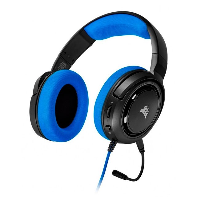 Comprar Auriculares Corsair HS35 azul multiplataforma · Corsair Components  · Hipercor