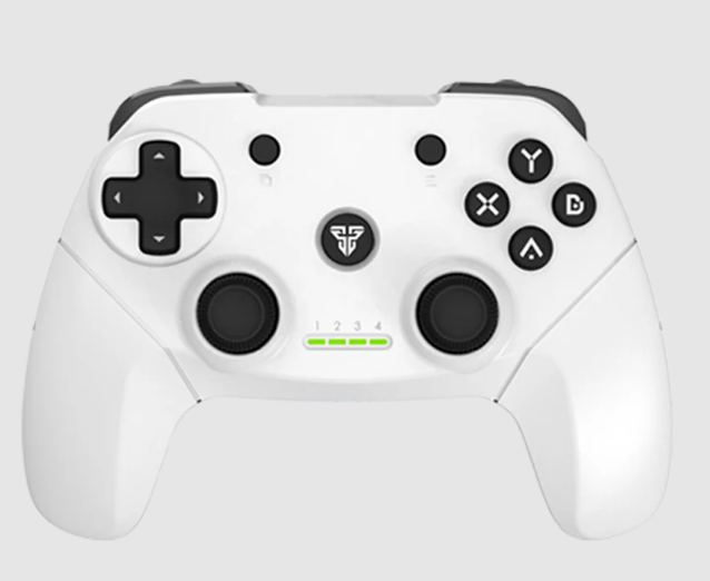 Gamepad Joystick Fantech Revolver II WGP12 White Wireless Vibración USB PC