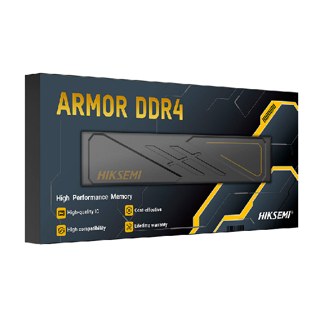 Memoria RAM Hiksemi 16GB DDR4 3200Mhz Armor Black