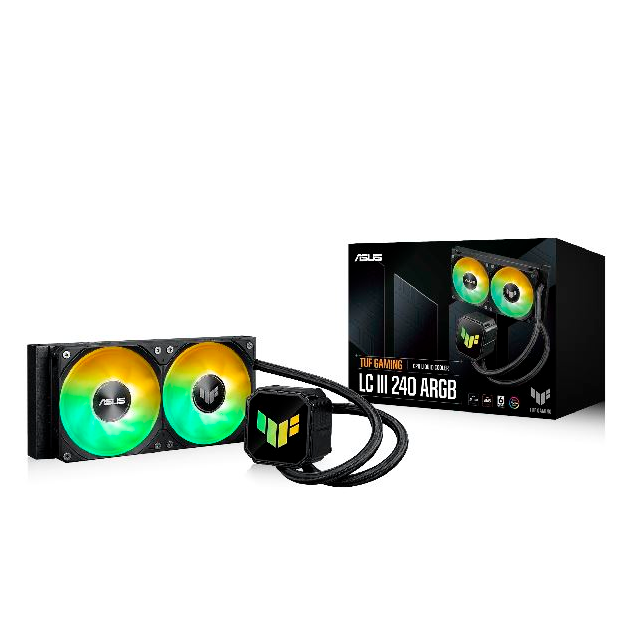 Cooler CPU Watercooler ASUS TUF GAMING LC III 240 ARGB 240mm LGA1200/LGA1700/LGA1851/AM4/AM5
