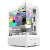 Gabinete Sentey H10 White Templado USB 3.0 (Sin Coolers)