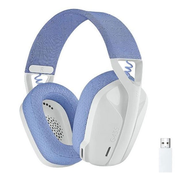 Auriculares Logitech G435 White Lightspeed Wireless + Bluetooth PC/PS4/PS5