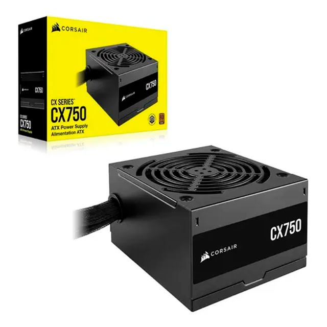 FUENTE CORSAIR CX750 750W 80 PLUS BRONZE