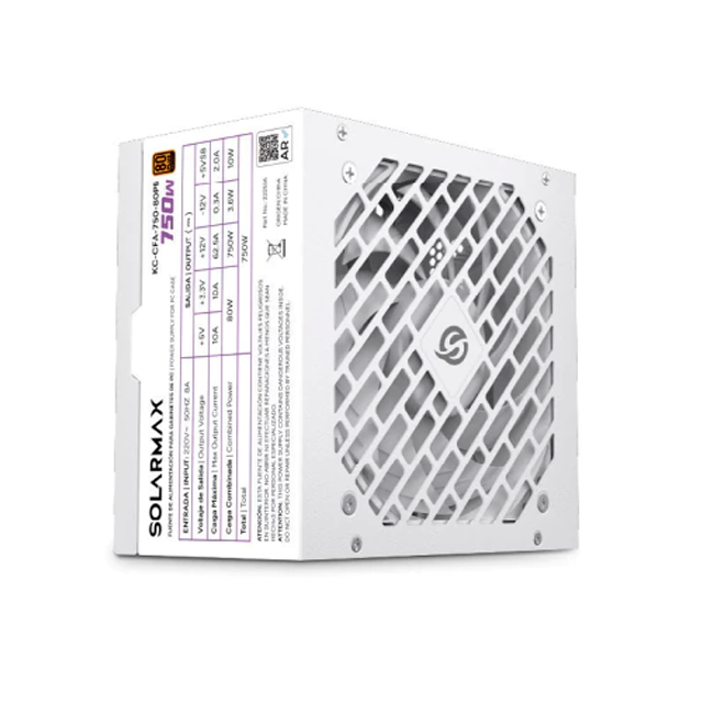 Fuente Solarmax KC-CFA-750 750w White 80 Plus Bronze