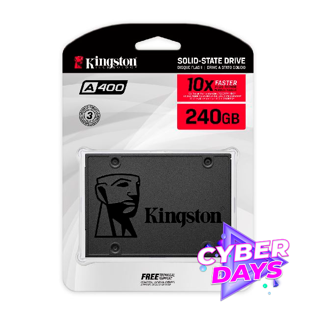 CYBER DAYS Disco SSD Kingston 240GB A400 SATA3