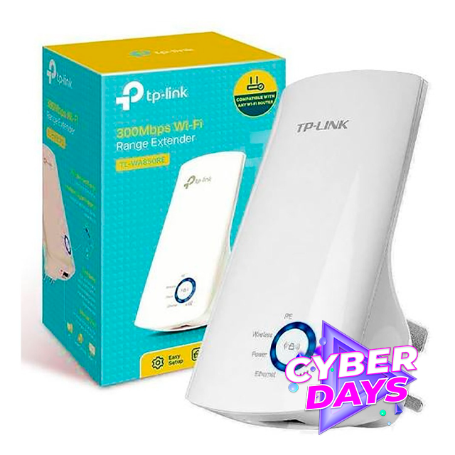 CYBER DAYS Repetidor TP-Link WA850RE 300M Pared
