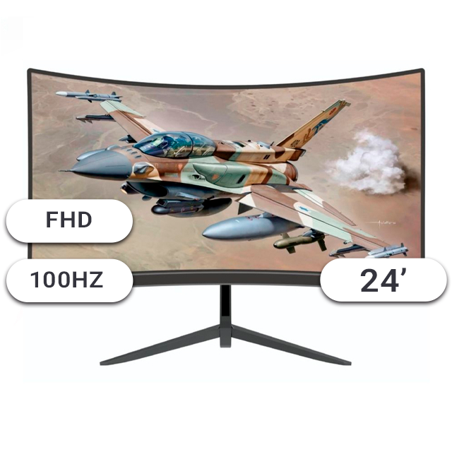 Monitor Gamer Solarmax SX24C7 24 100Hz Curvo