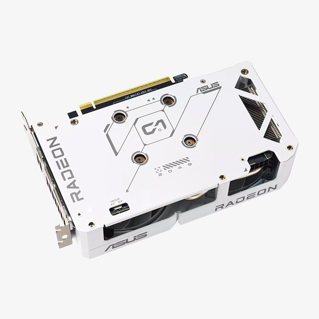 Placa de Video ASUS Radeon RX 9060 XT DUAL WHITE 16GB GDDR6