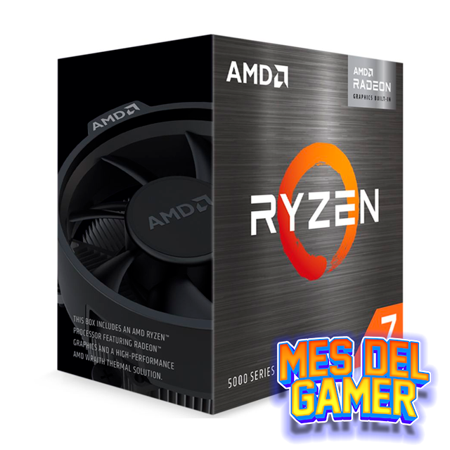MES GAMER Micro AMD Ryzen 7 5700G - 8 Núcleos / 16 Threads + Radeon Graphics AM4