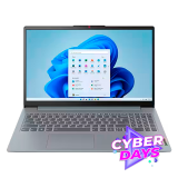 CYBER DAYS Notebook Lenovo IdeaPad Slim 3 AMD Ryzen 5 7520U | 8GB DDR5 | 512GB NVME | Win11 | 15.6 FHD | 82XQ00LVAR
