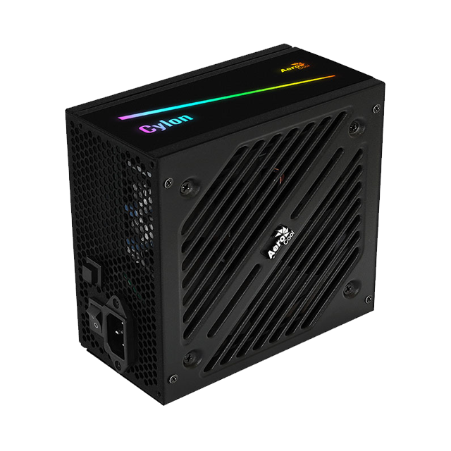 Fuente Aerocool Cylon 600W RGB 80 Plus Bronze