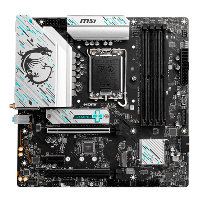 Mother MSI B760M GAMING PLUS WIFI DDR5 (12va/13/14va Gen) LGA1700