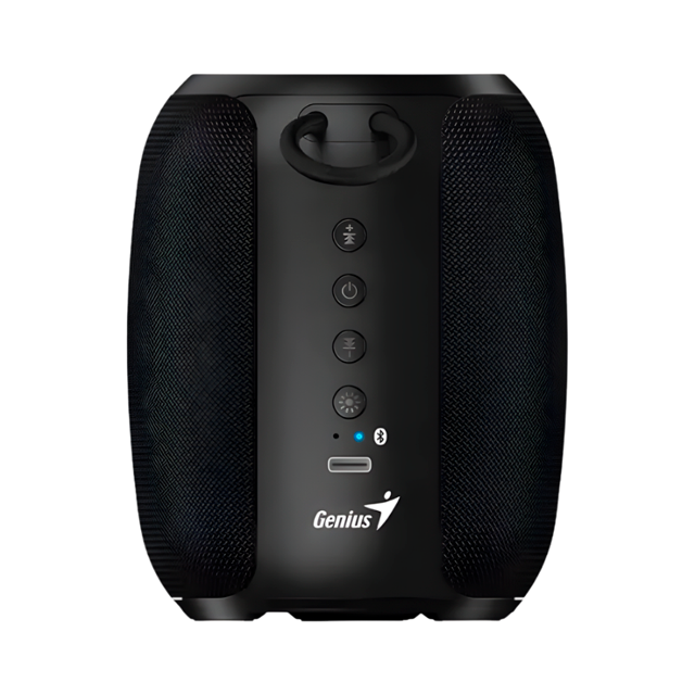 Parlante Genius SP-915BT RGB Black Portatil Bluetooth Bateria 6 horas USB C