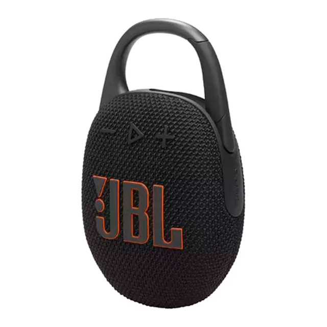 Parlante Portátil JBL Clip 5 Bluetooth Negro Inalámbrico Waterproof